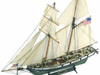 Artesania trebyggesett 1/60 Harvey American Schooner