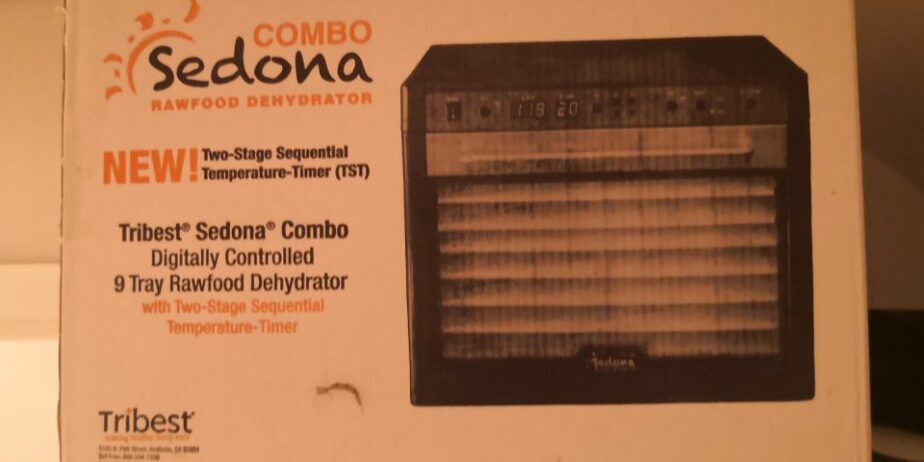 Dehydrator: Sedona Svart Combo Dehydrator 9 – Tribest Sedona